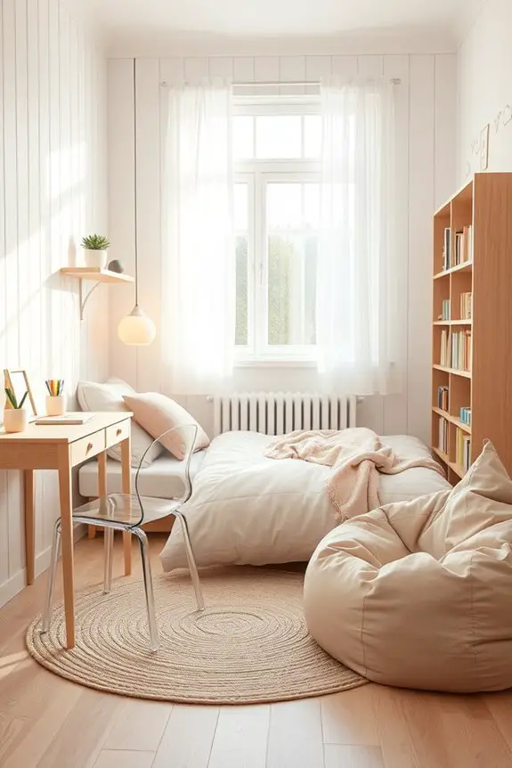serene minimalist scandinavian design