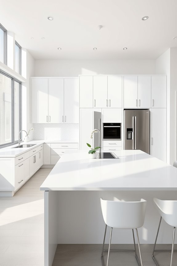 serene modern white elegance