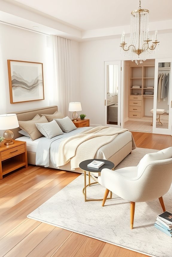serene neutral bedroom decor