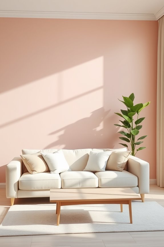 serene soft gradient walls