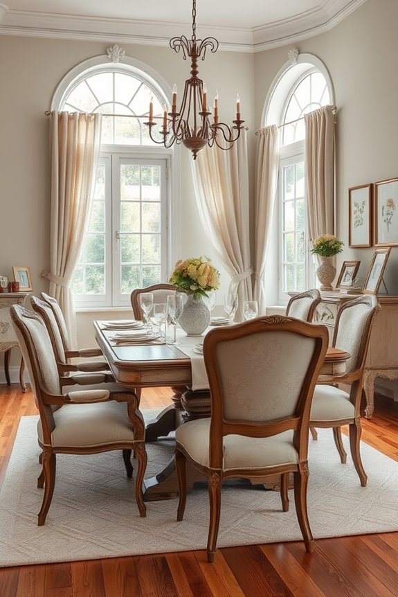 serene soft neutral upholstery