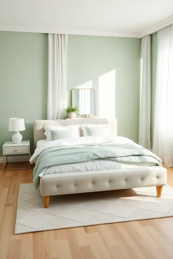 serene soft sage sanctuary