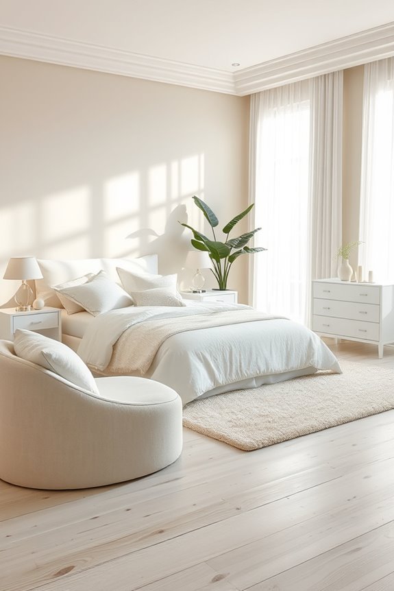 serene spa like bedroom retreat