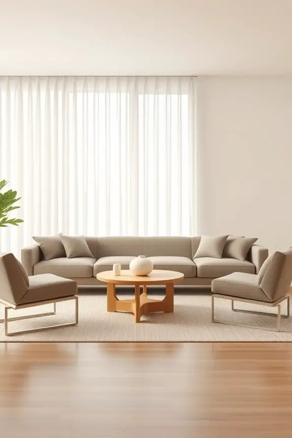 serene stylish functional simplicity