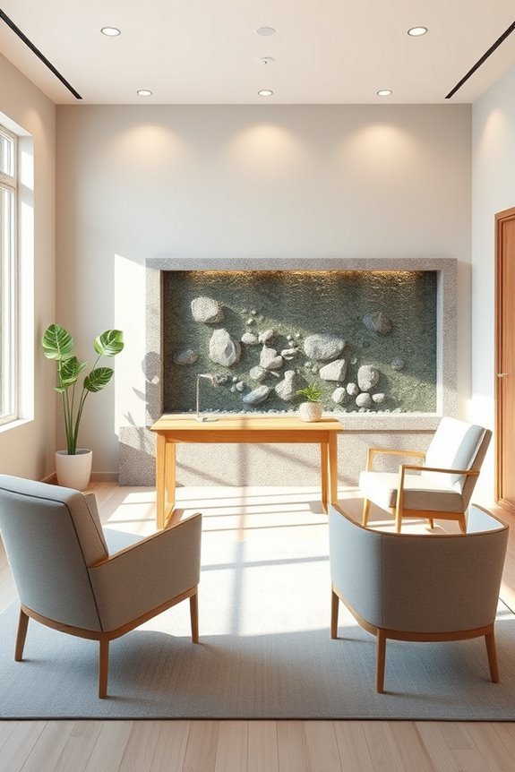serene water feature benefits