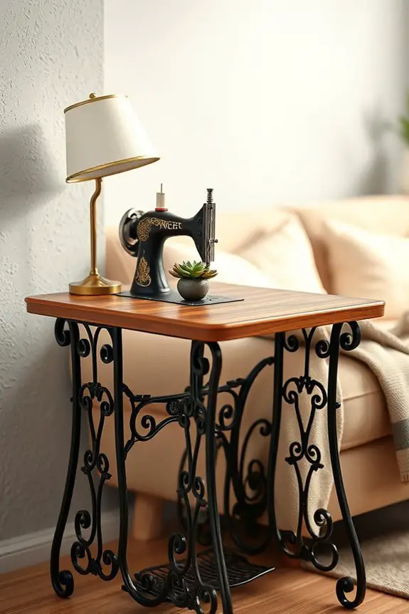 sewing machine table transformation