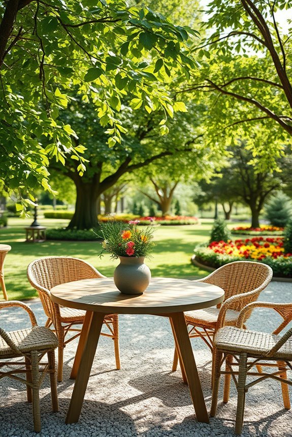 shade trees enhance comfort