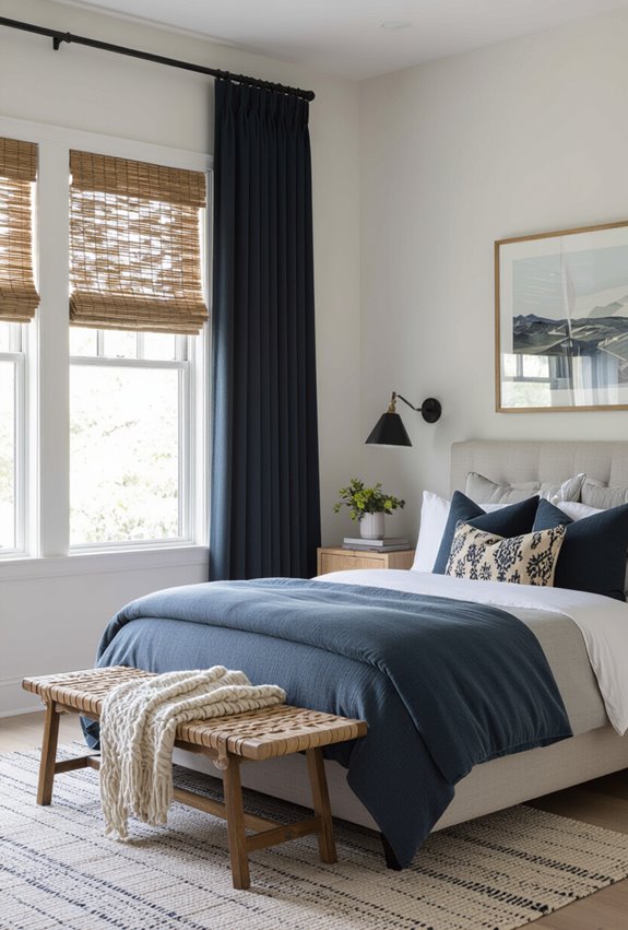 sheer layers with thermal drapes
