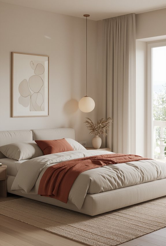 sheer linen with drapery