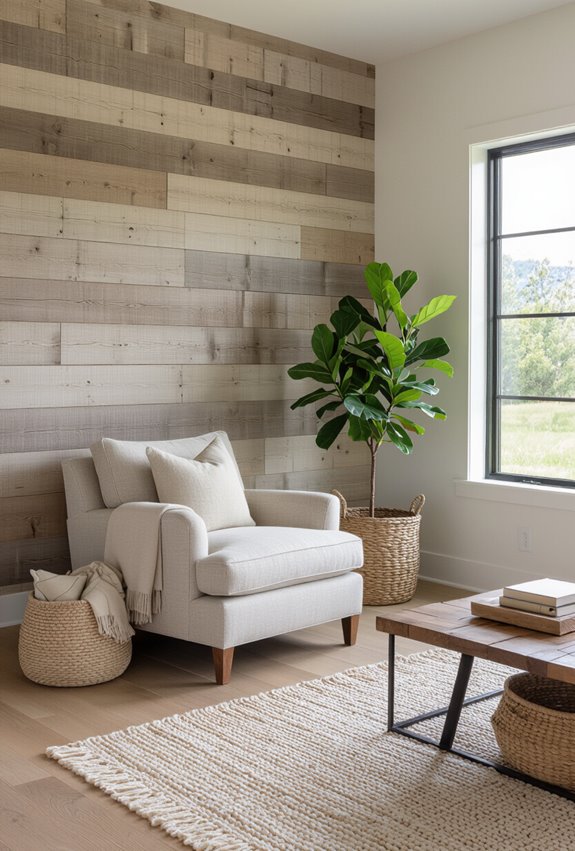 shiplap and reclaimed focalwall
