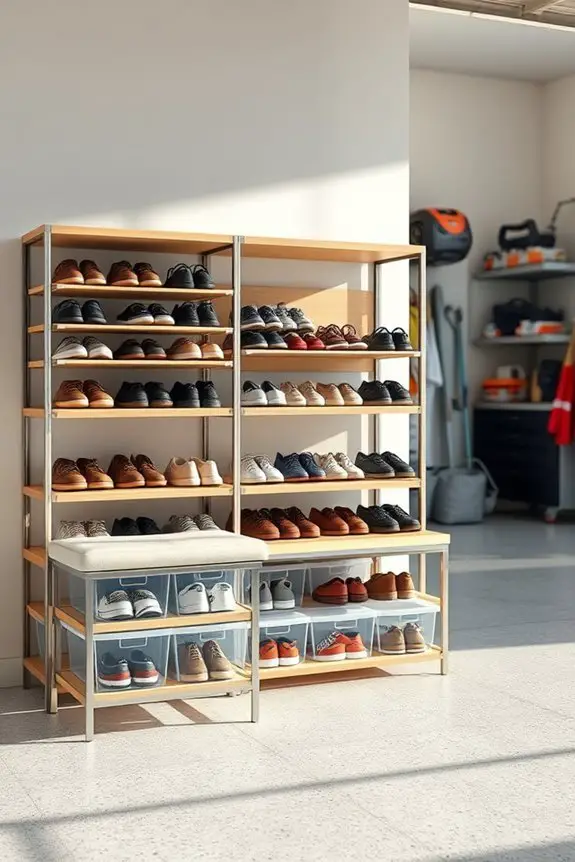 shoe storage for small spaces