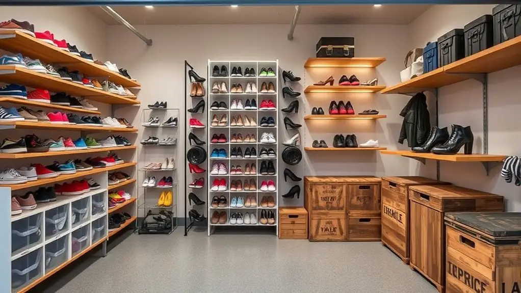 shoe storage solutions for garages