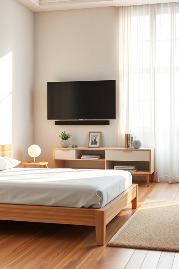 short furniture enhances openness