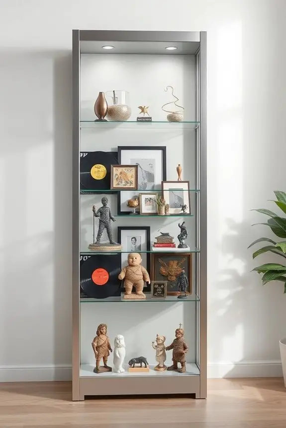 showcase and protect collectibles