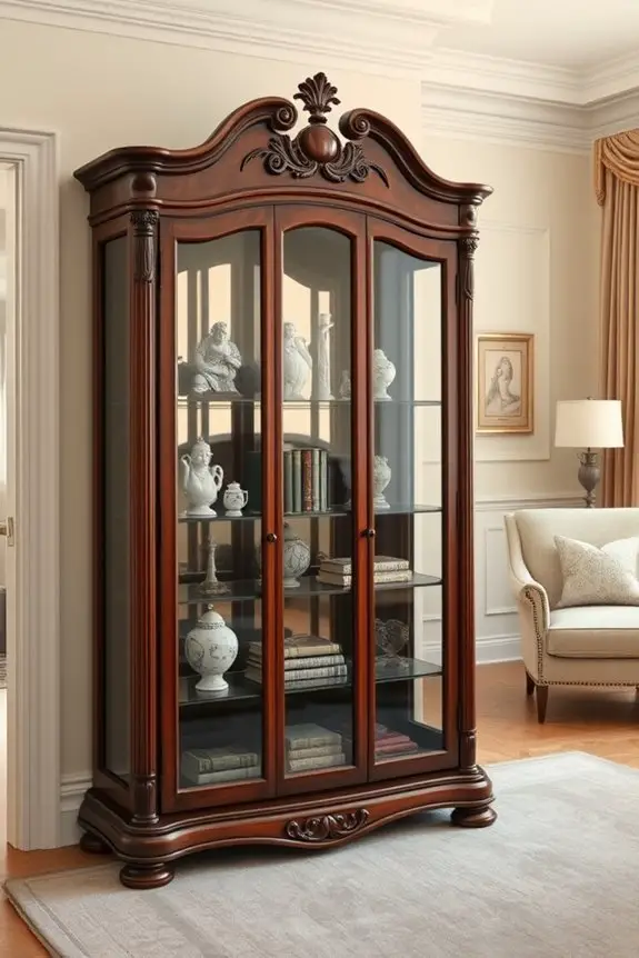 showcase cherished collectibles elegantly