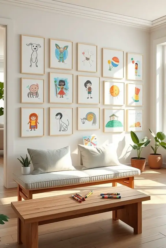 showcase children s vibrant artwork