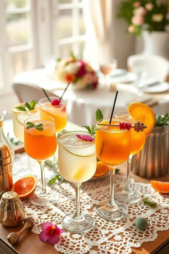 signature cocktails for celebration