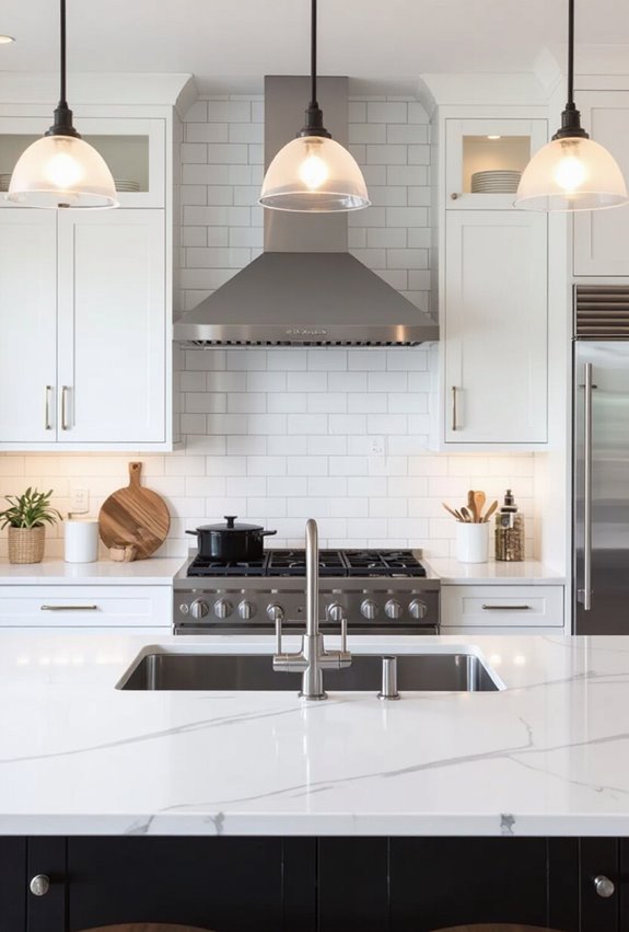sink stove refrigerator proximity