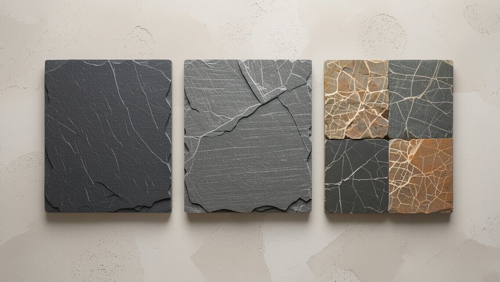 slate types and finishes