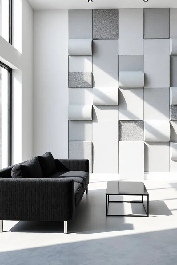 sleek acoustic foam aesthetics