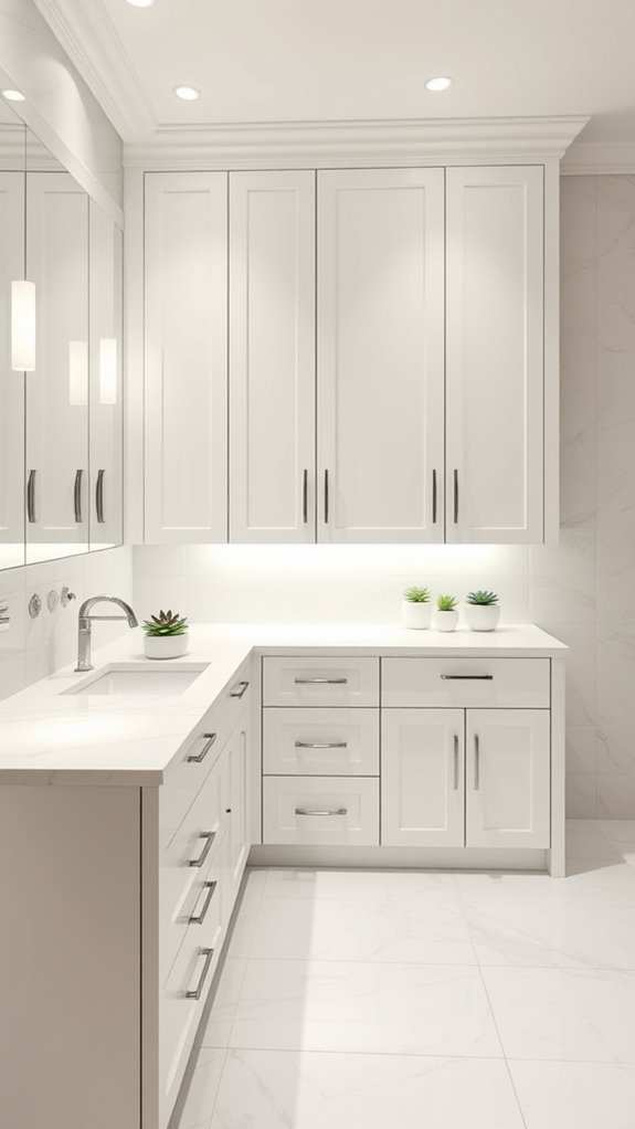 sleek durable modern cabinets