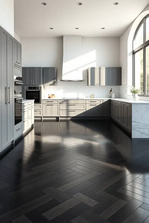 sleek durable modern flooring
