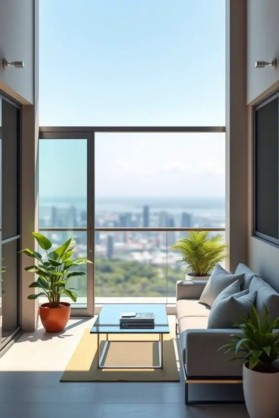 sleek energy efficient balcony enhancement