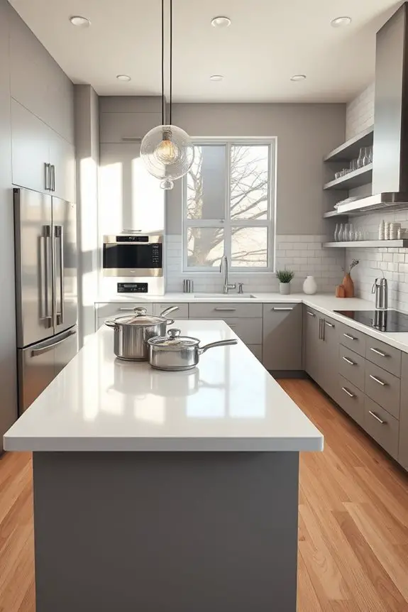 sleek energy efficient kitchen appliances