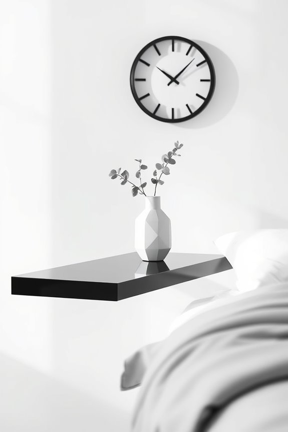 sleek floating black elegance