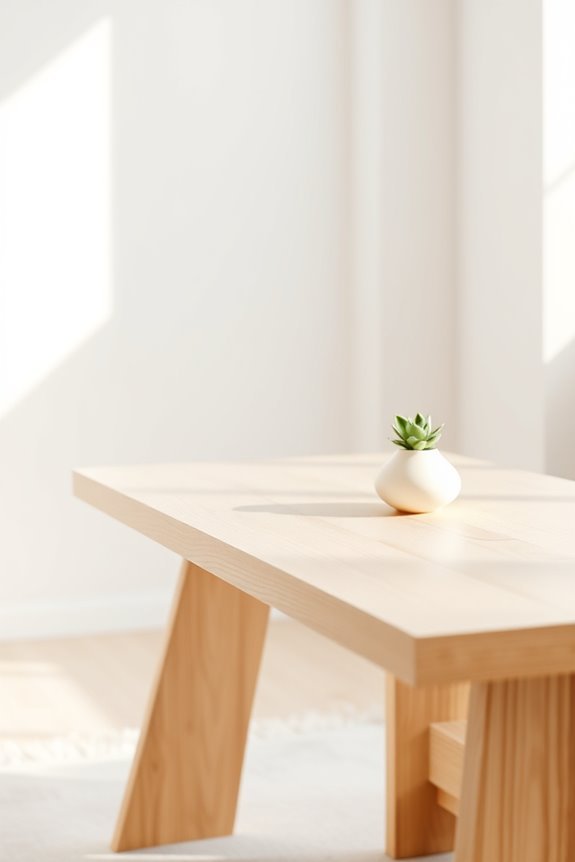 sleek functional minimalist desks