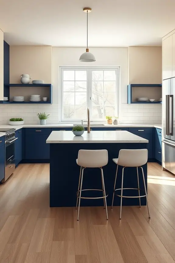 sleek functional uncluttered design
