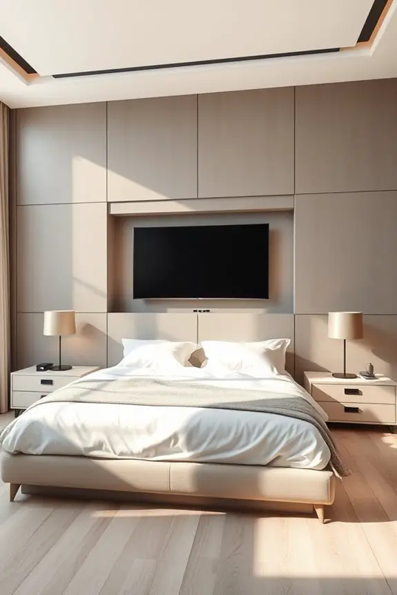 sleek hidden tv solutions