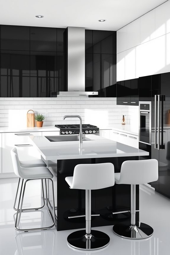 sleek high gloss elegance