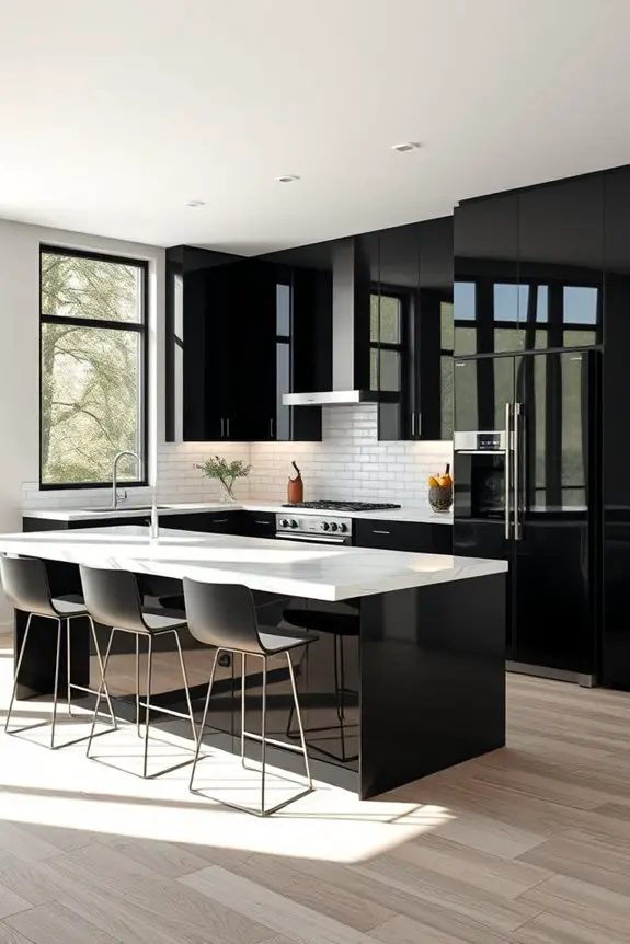 sleek high gloss elegance