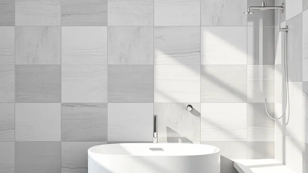sleek modern bathroom ceramics