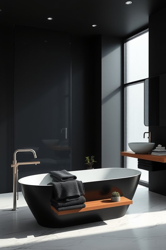 sleek modern black elegance