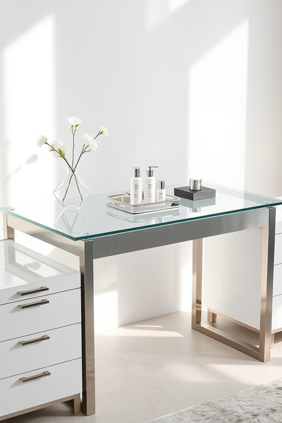sleek modern glass elegance