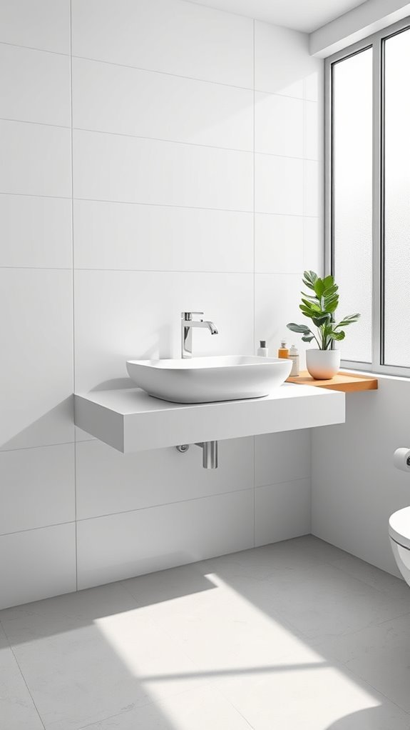 sleek modern minimalist design