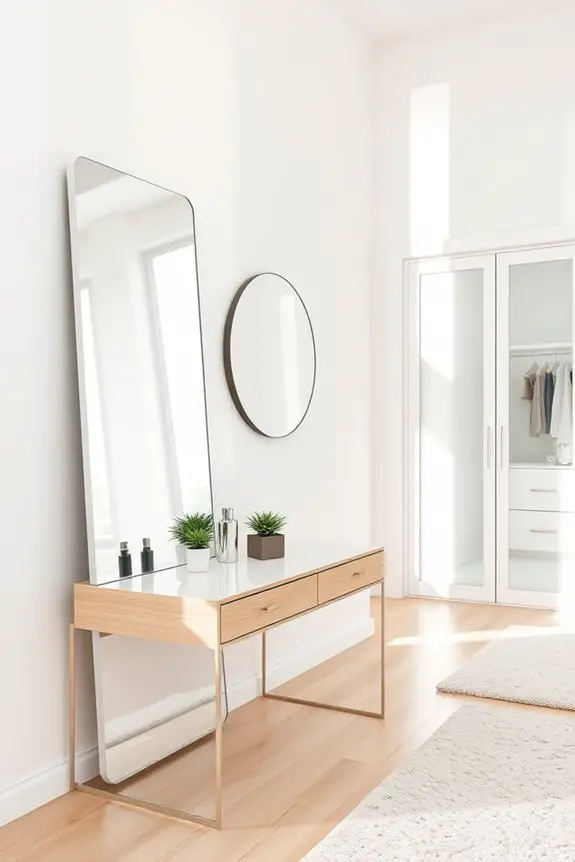 sleek modern versatile mirrors