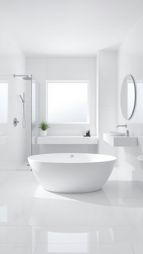 sleek sanctuary with simplicity