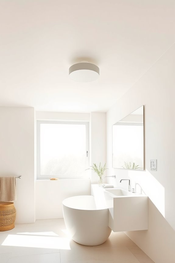 sleek spacious uncluttered design