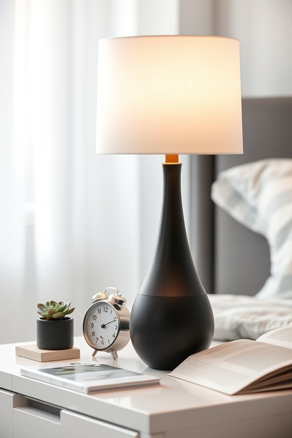 sleek versatile monochrome lamps