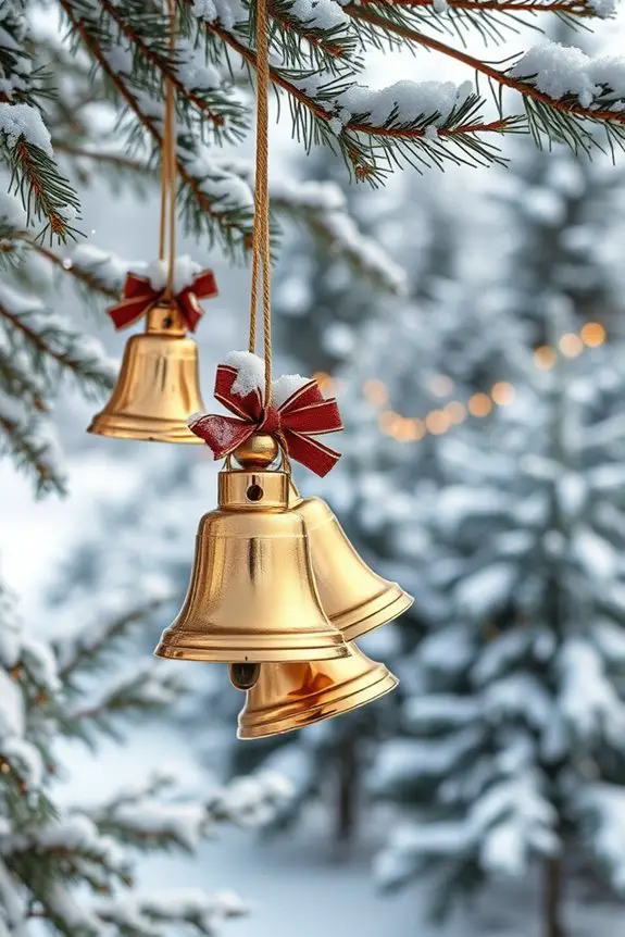 sleigh bells winter decoration