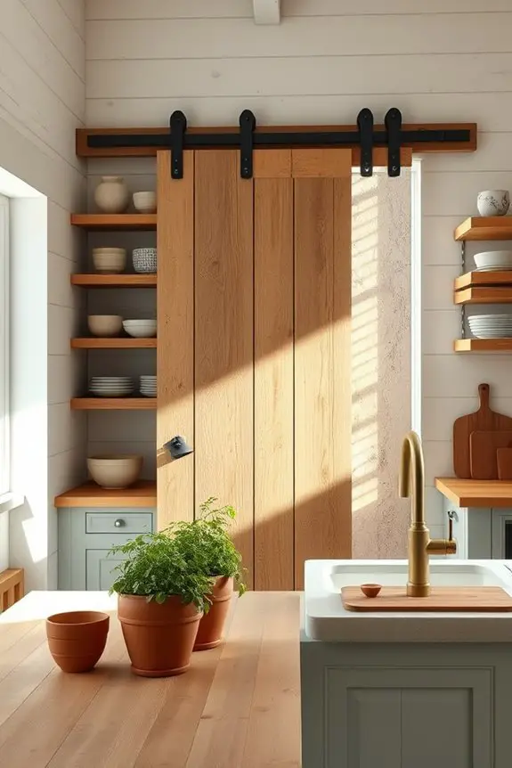 sliding barn door benefits
