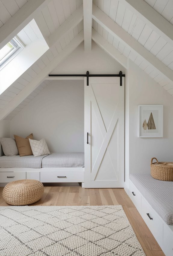 sliding barn doors concealment