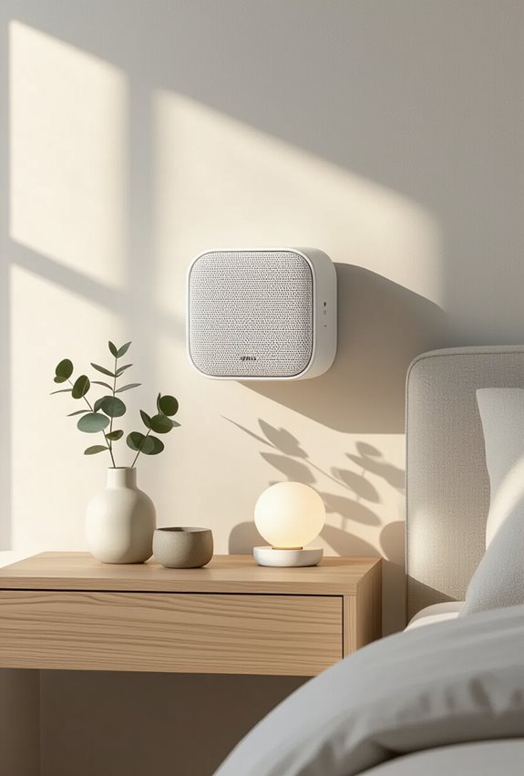 slim wall mounted ambient speakers
