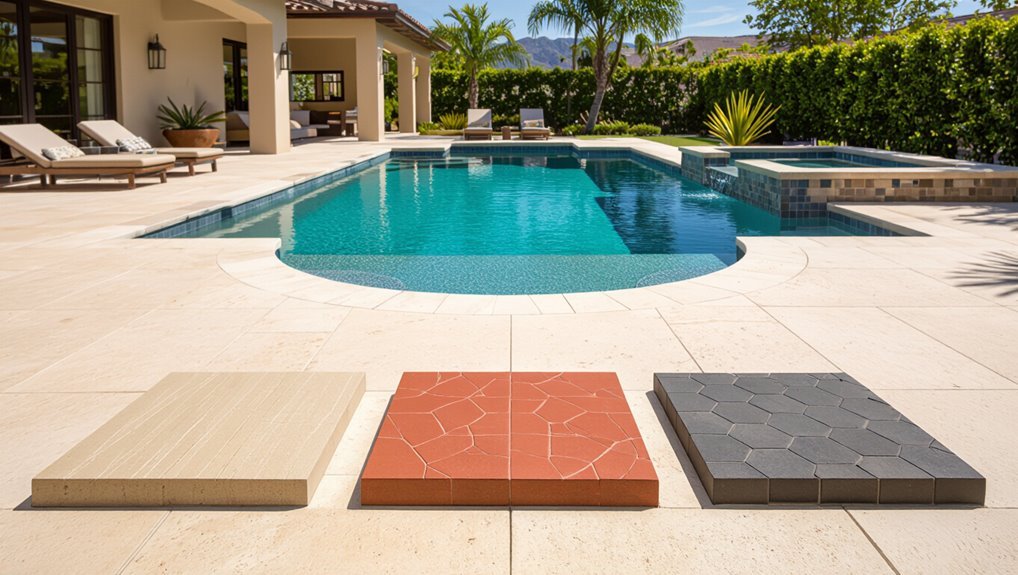 slip resistant pool surrounds options