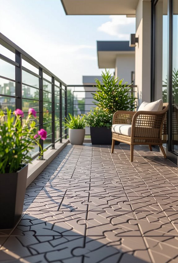 slip resistant uv stable modular rubber