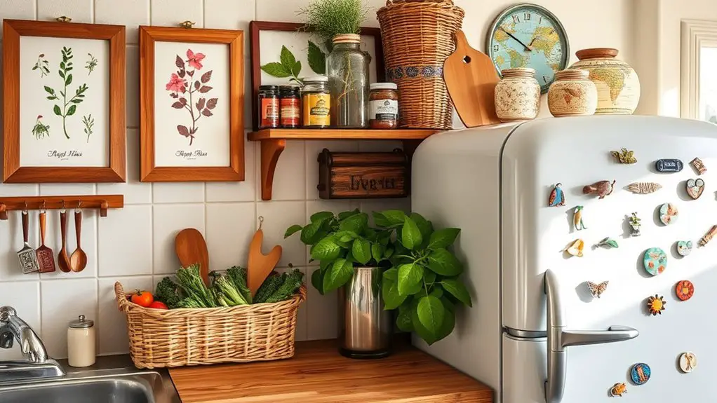 small kitchen wall decor