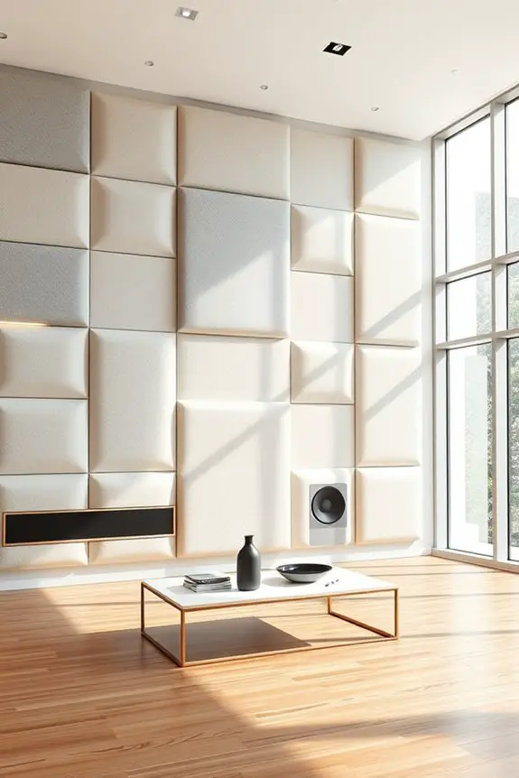 smart acoustic foam integration